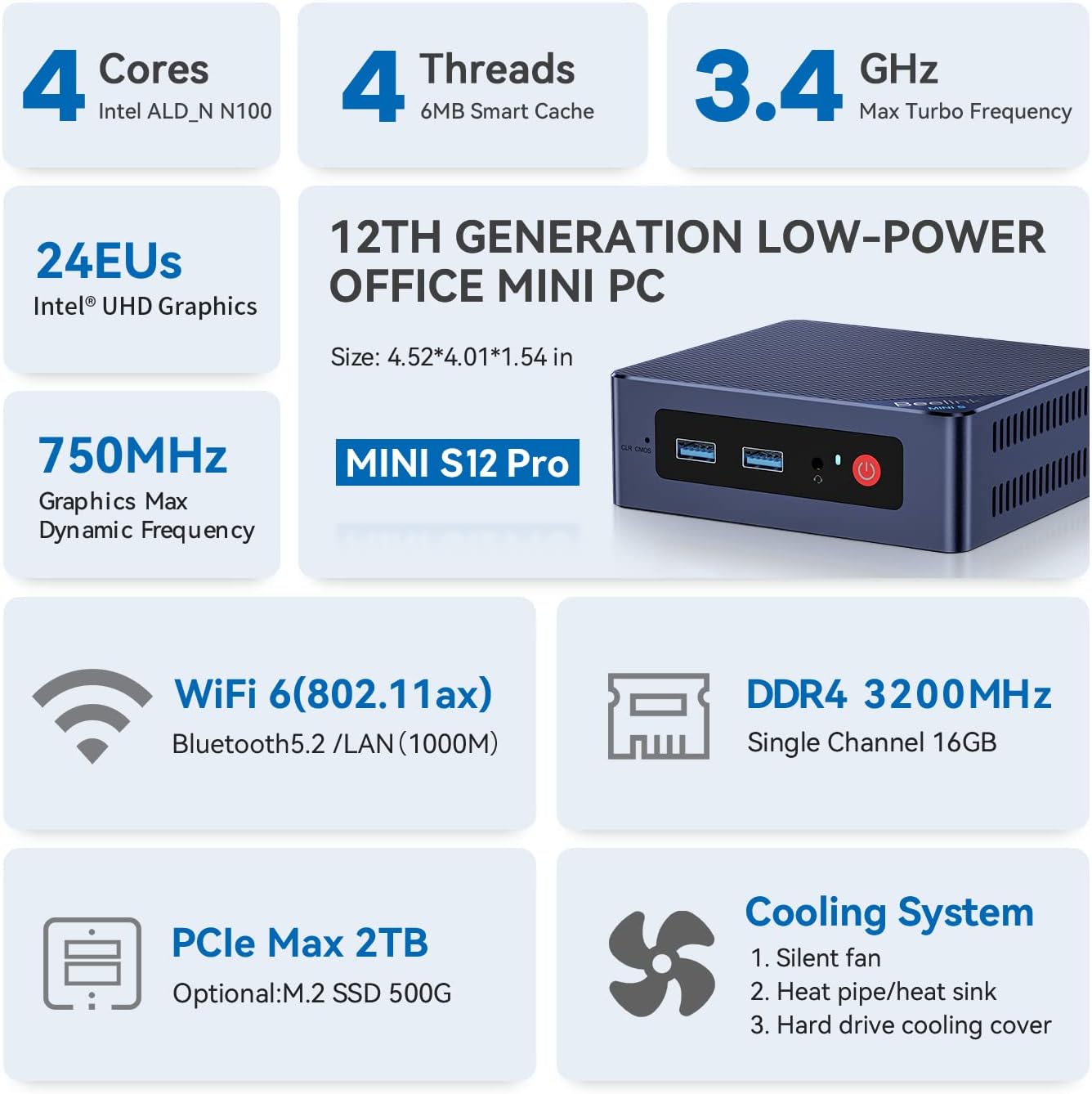 美品 Beelink Intel Inside ミニデスクトップPC 本体 美品 Beelink Intel Inside ミニデスクトップPC 本体 Amazon.com